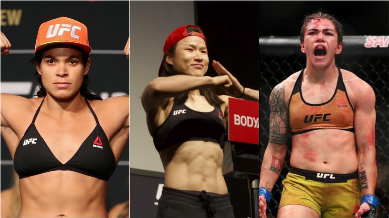 “Can you imagine? I’ll have three, it would be great” Jessica Andrade is interested to fight Zhang Weili and Amanda Nunes