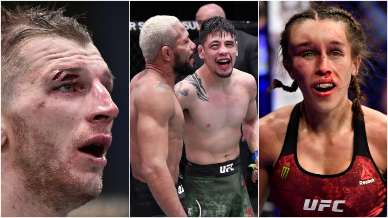 UFC: Top 5 brutal fights of 2020