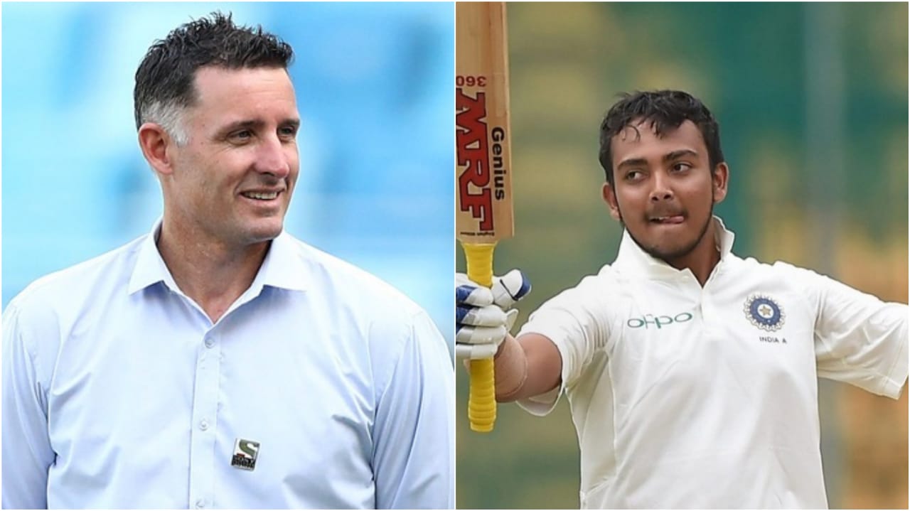 India vs Australia: Michael Hussey thinks selectors must back Prithvi Shaw ahead of the Melbourne Test