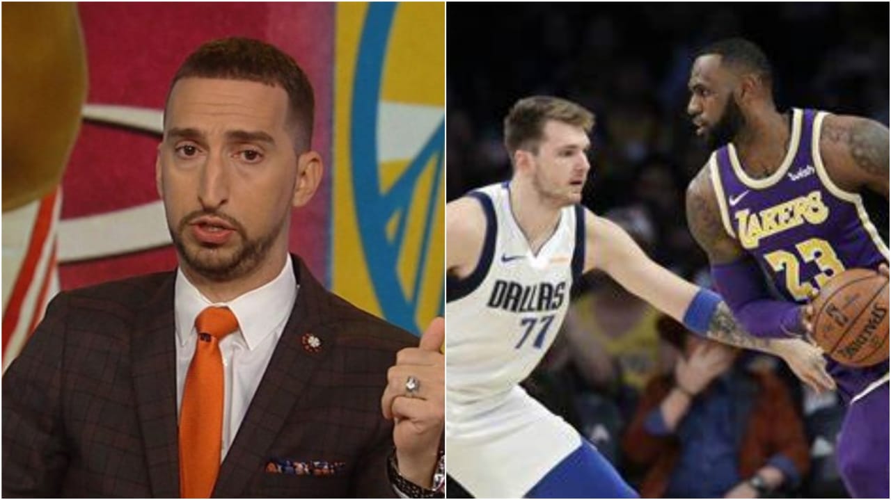 Nick Wright chooses Luka Doncic over Lebron James as League MVP