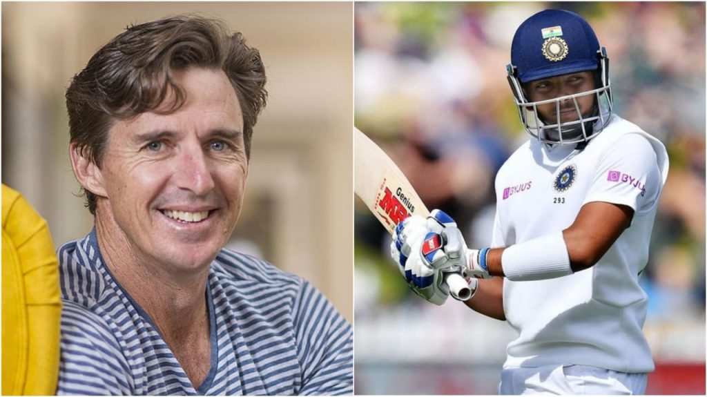 Brad Hogg and Prithvi Shaw