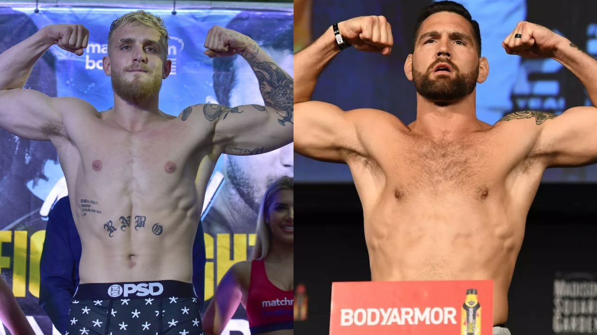 ‘The face that got TKO/KO’D 5 times in your last 7 fights’ – Jake Paul and Chris Weidman have a nasty spat on Twitter