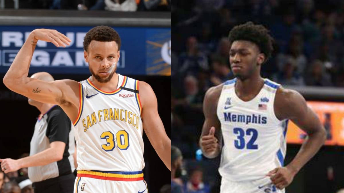 “Puppy out of the cage with full energy and excitement” Stephen Curry on James Wiseman