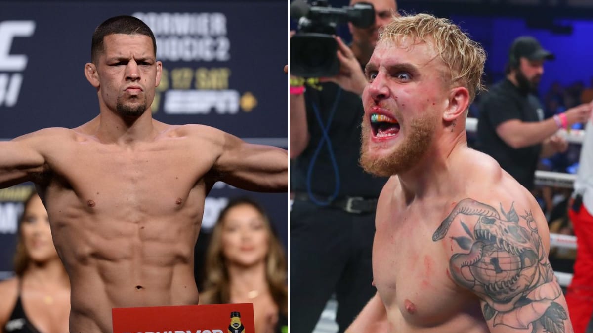 “Jake Paul you need your a** beat for free u spoiled f**k you” Nate Diaz warns Jake Paul for his spat with Conor McGregor