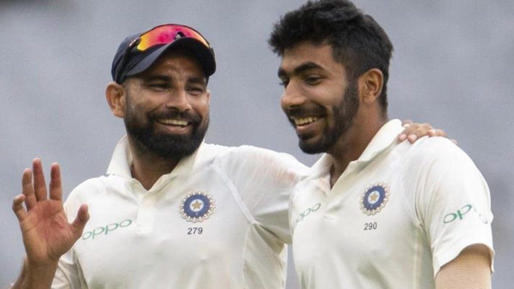 Mohammed Shami and Jasprit Bumrah