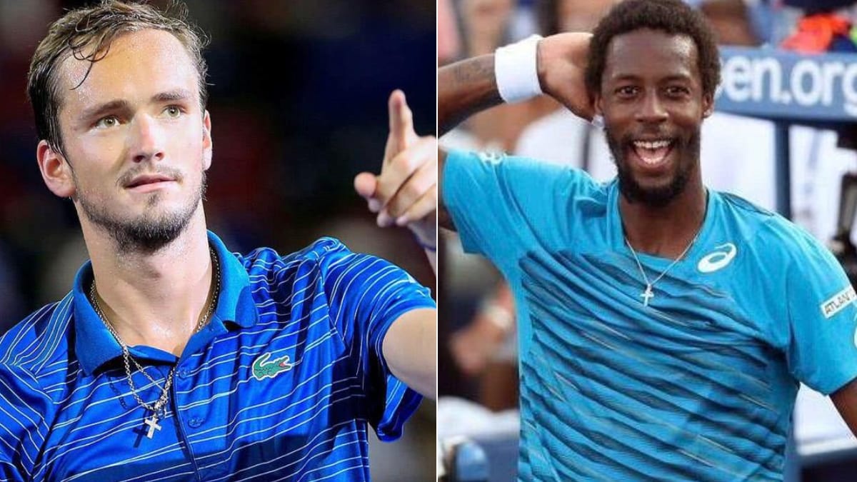 WATCH: Gaël Monfils’s epic ‘clean up’ act against Daniil Medvedev after the latter smashes his racquet in Indian Wells 2022