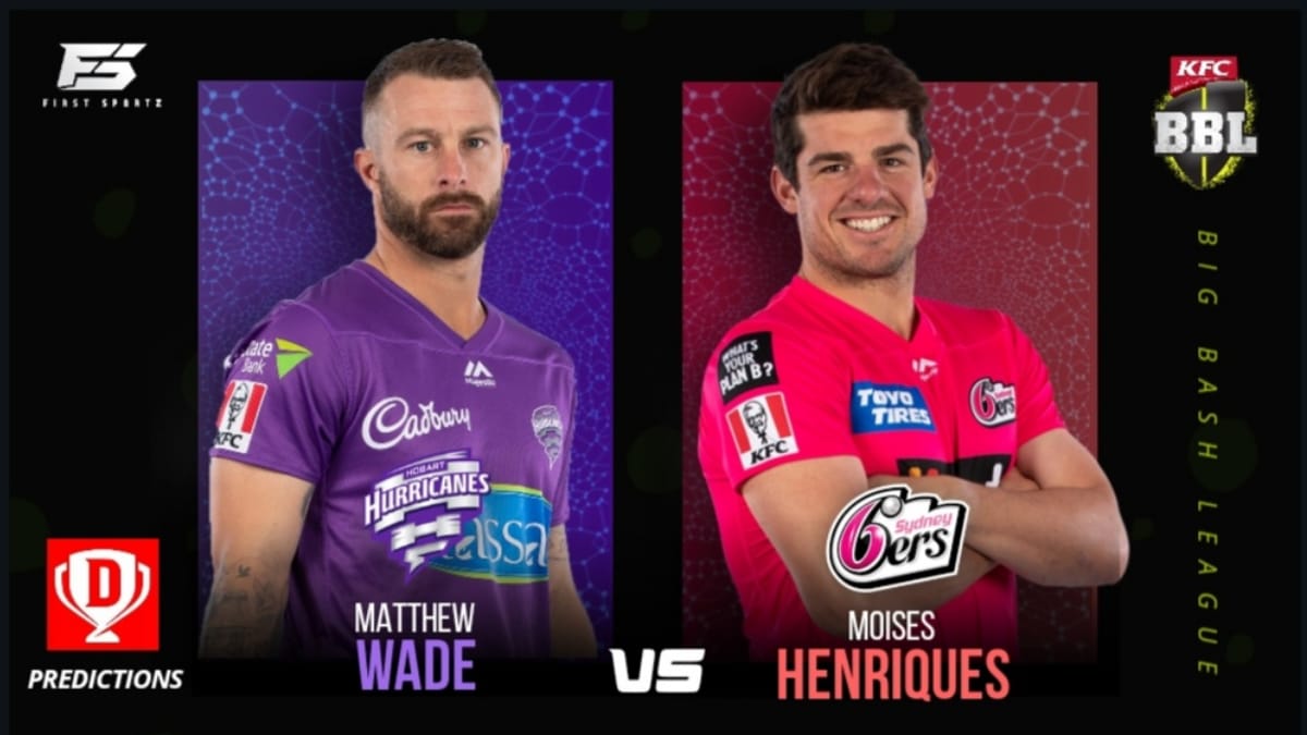 BBL 2020-21: Hobart Hurricanes vs Sydney Sixers fantasy 11 predictions: Top Dream11 picks for HBH vs SYS