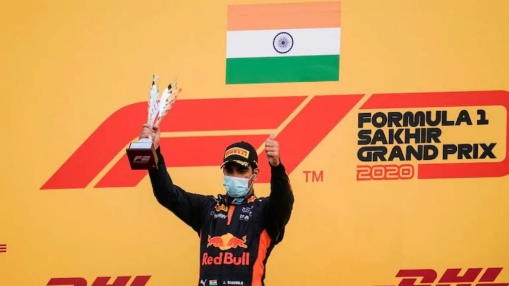 Jehan Daruvala at the Sakhir Grand Prix