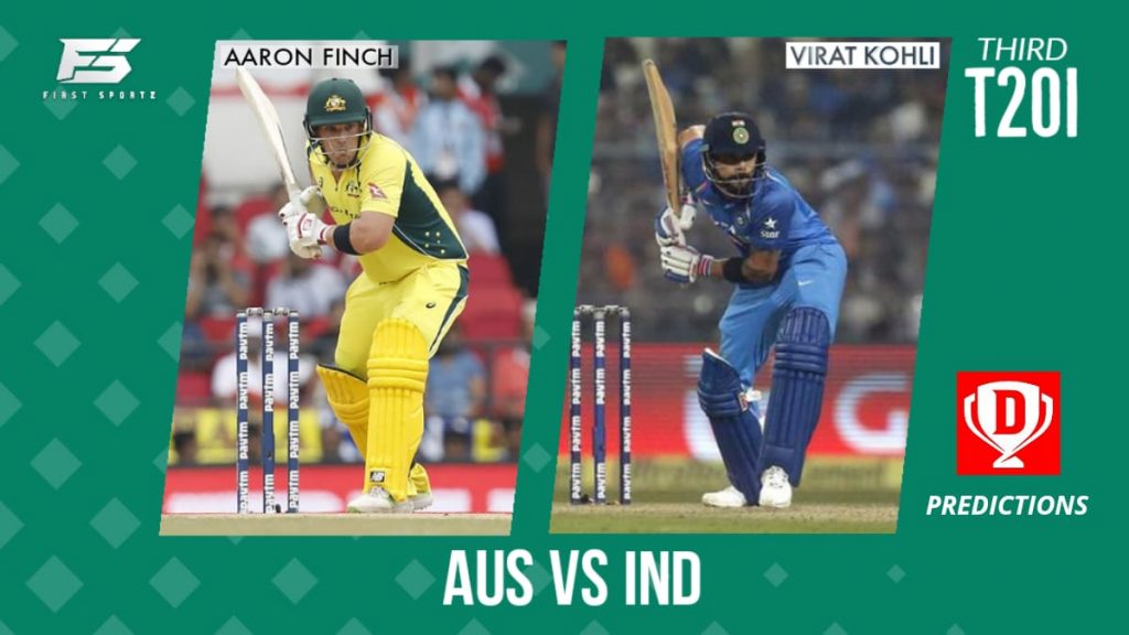 Australia vs India 3rd T20I Dream11