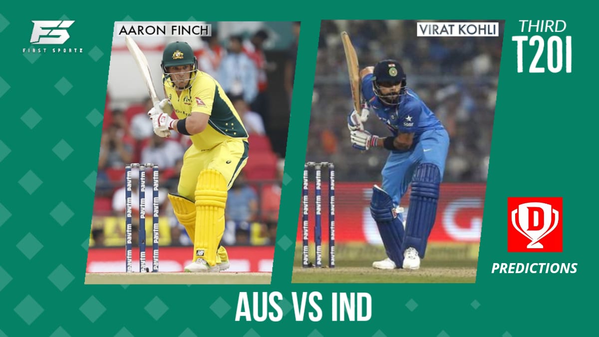 Australia vs India 3rd T20I fantasy 11 predictions: Top Dream11 picks