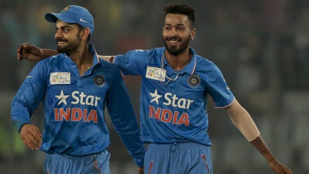 Virat Kohli and Hardik Pandya