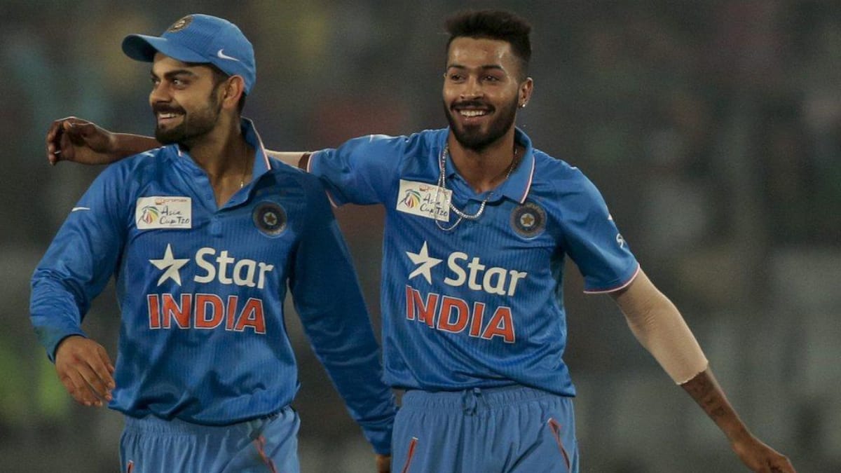 Virat Kohli reveals the reason why Hardik Pandya got selected in the Indian team