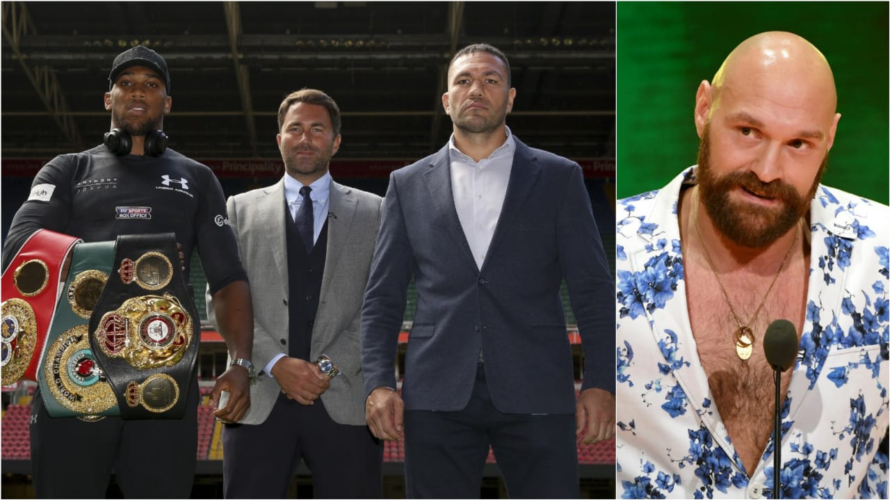 ‘I think that Tyson Fury should be coming’ – Eddie Hearn wants ‘The Gypsy King’ to attend Anthony Joshua vs Kubrat Pulev