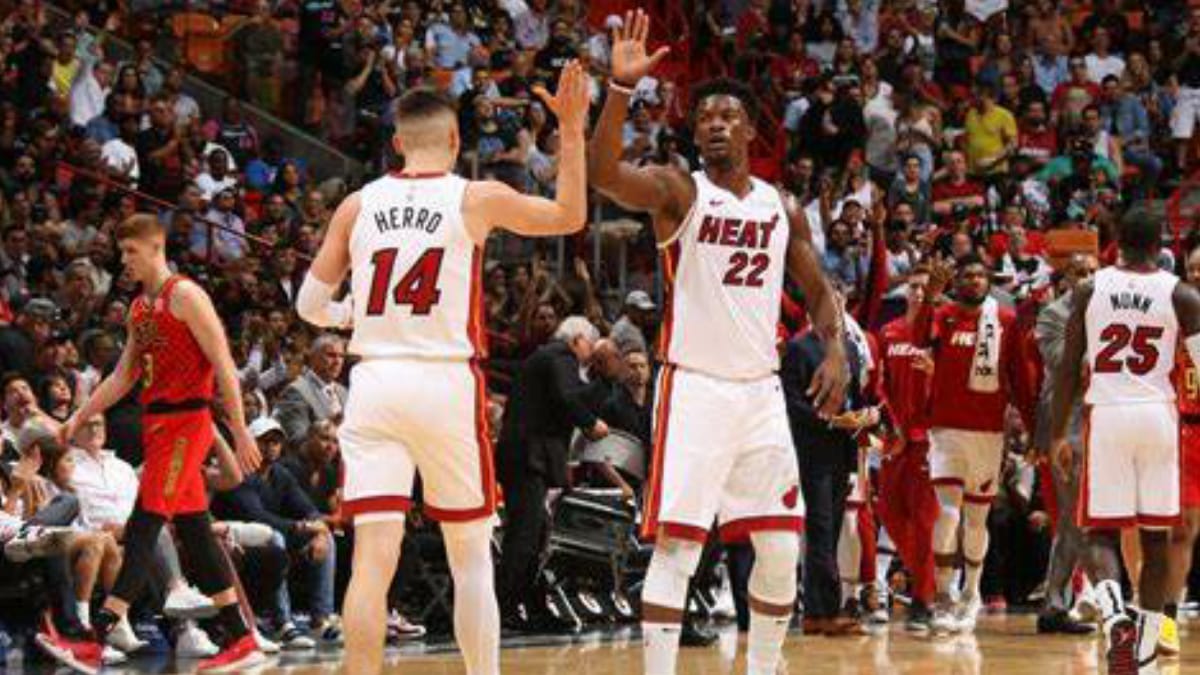 “He’s the guy who you want to lead the team” Tyler Herro on Jimmy Butler