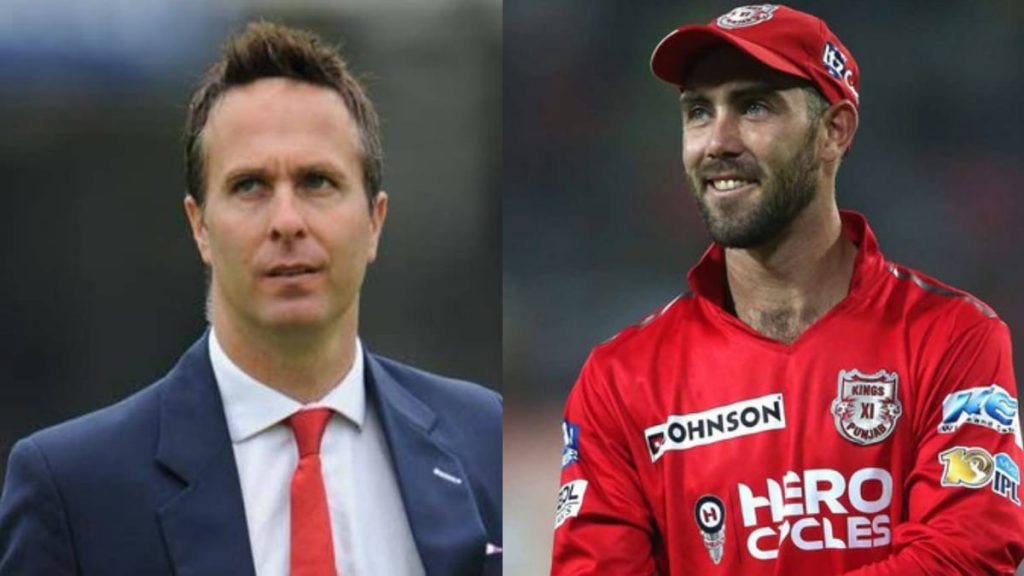 Michael Vaughan and Glenn Maxwell