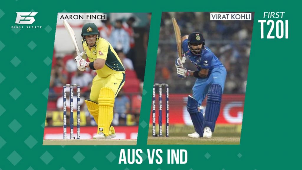 Australia vs India 1st T20I