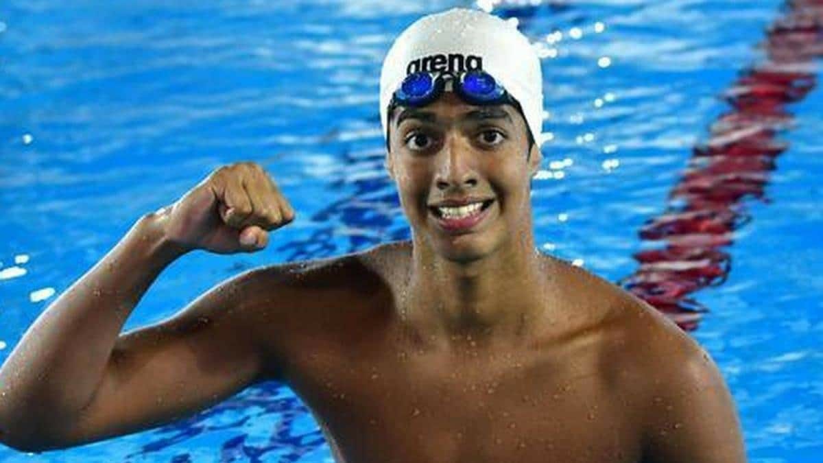 Meraki Sport & Entertainment signs swimming sensation Srihari Nataraj