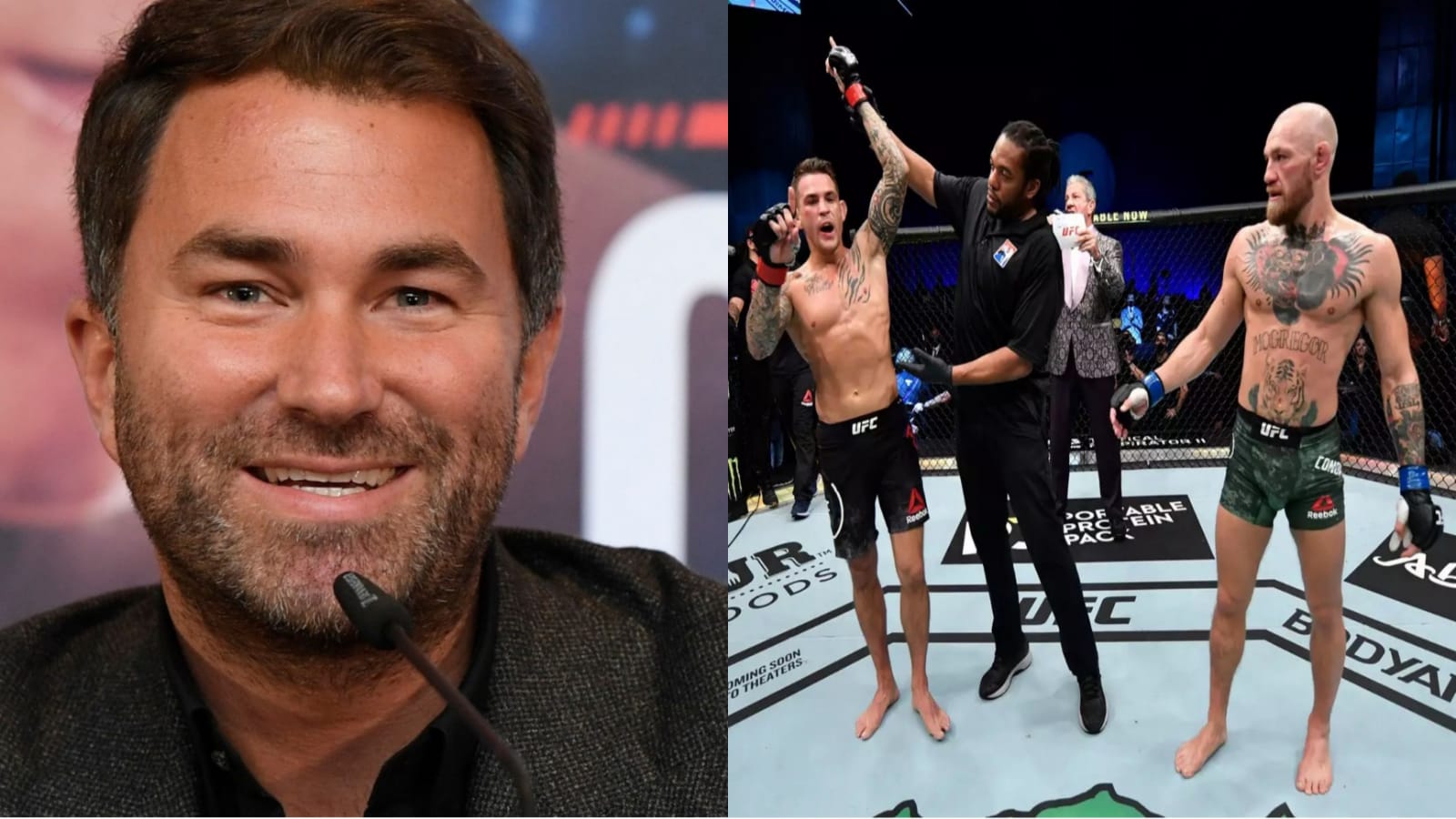 ‘I watched that interview that he gave before the fight, and I thought, ‘he ain’t winning this fight’’ – Boxing promoter Eddie Hearn reveals why he felt Conor McGregor wouldn’t win against Dustin Poirier