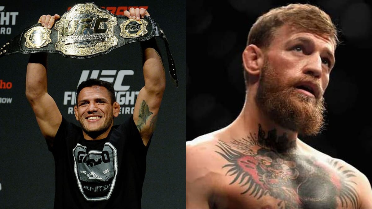 “I don’t see myself as a good option for Conor, I use a lot of those calf kicks,” says Rafael Dos Anjos