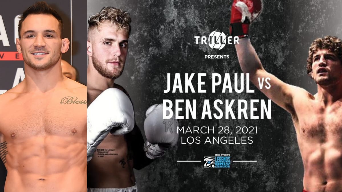 ‘I’m telling you right now, don’t overlook my man Ben’ – Michael Chandler on people writing off Ben Askren on his upcoming fight against Jake Paul