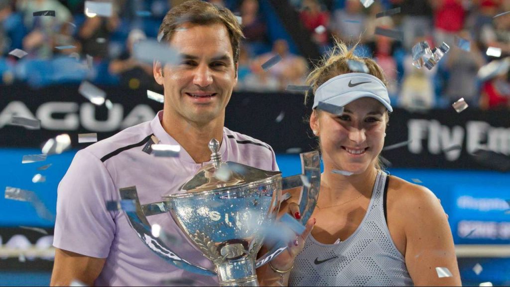 Federer and Bencic