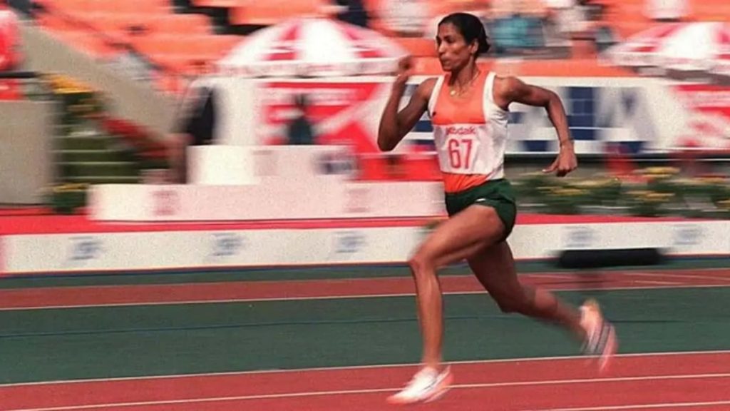 PT Usha - Finished fourth at LA Olympics 1984