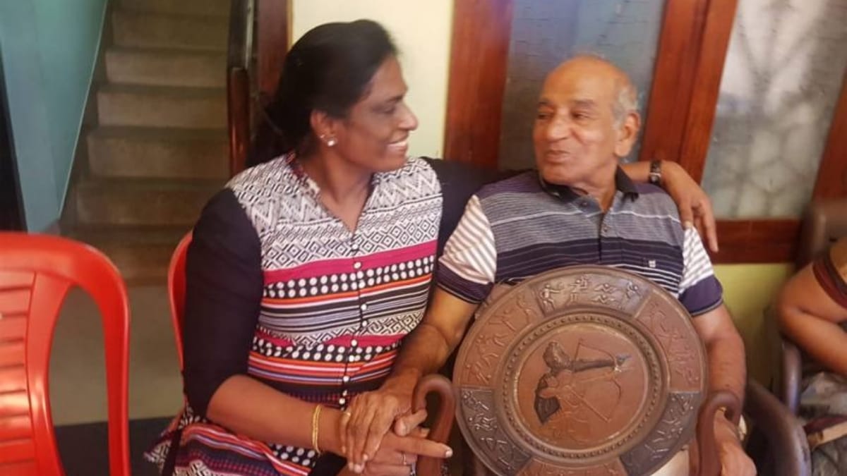 Indian government confers Padma Shri award on PT Usha’s former coach OM Nambiar