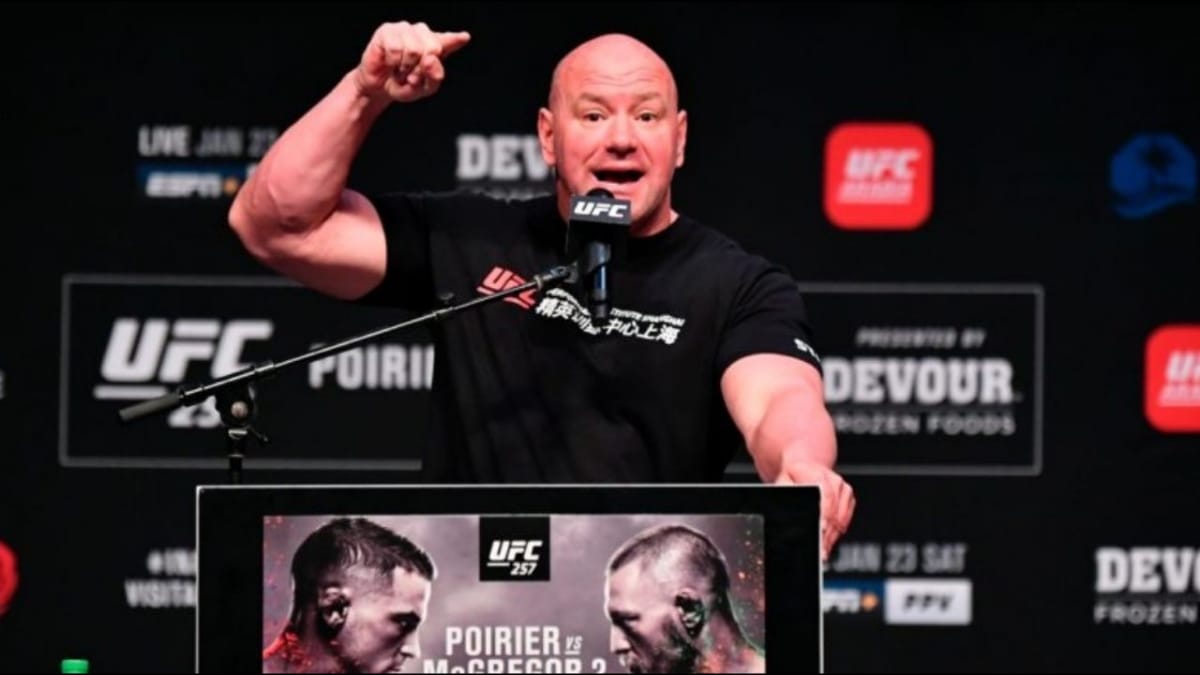 Dana White brushes off the complaints about inefficient streaming during the UFC 257