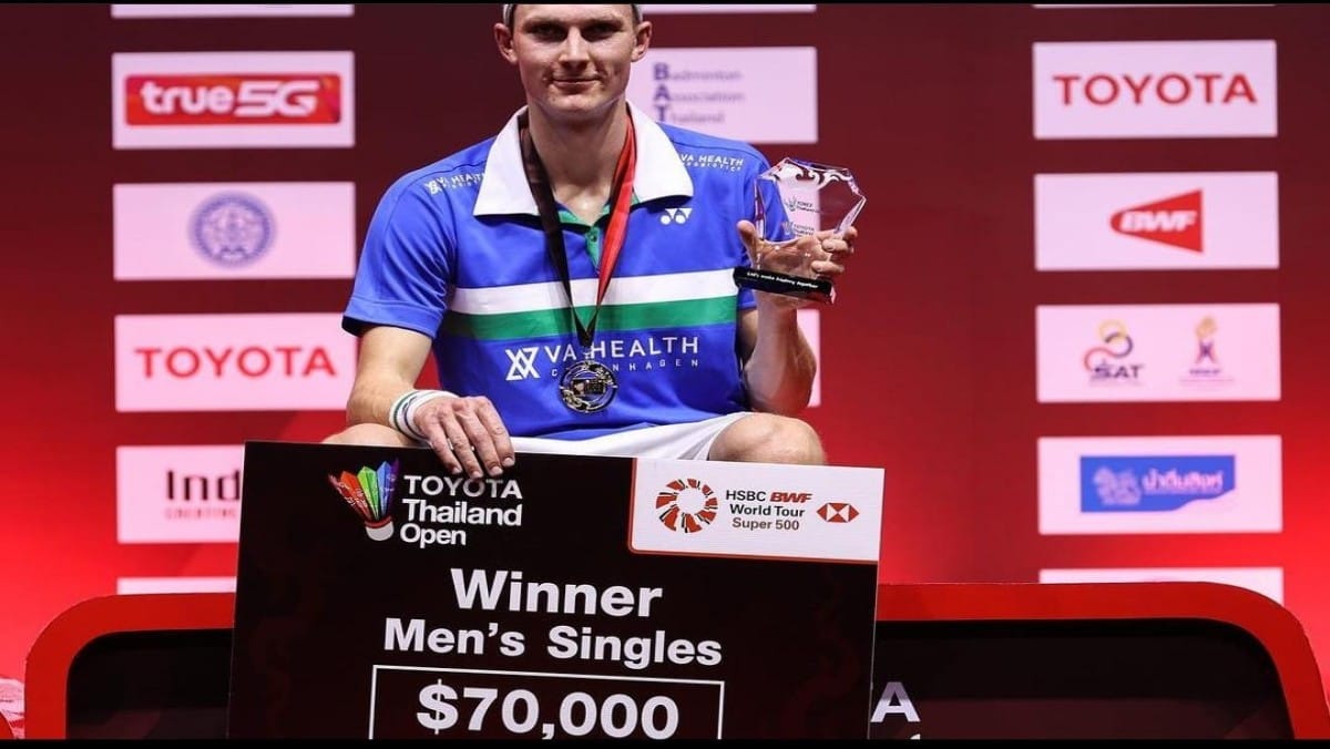 Toyota Thailand Open: Axelsen wins again in Thailand, scripts history