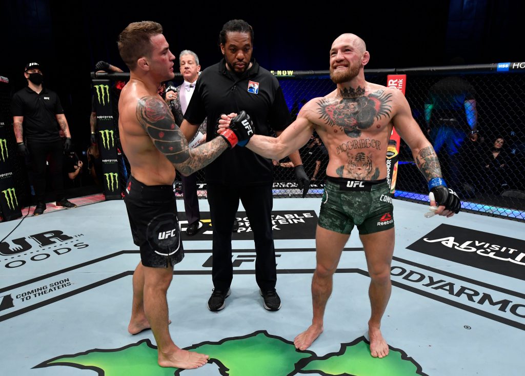 dustin poirier and conor mcgregor