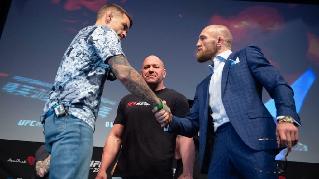 conor mcgregor dustin poirier