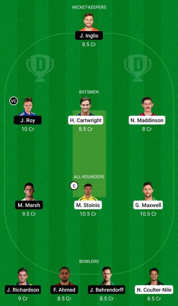 MLR vs PRS Dream11