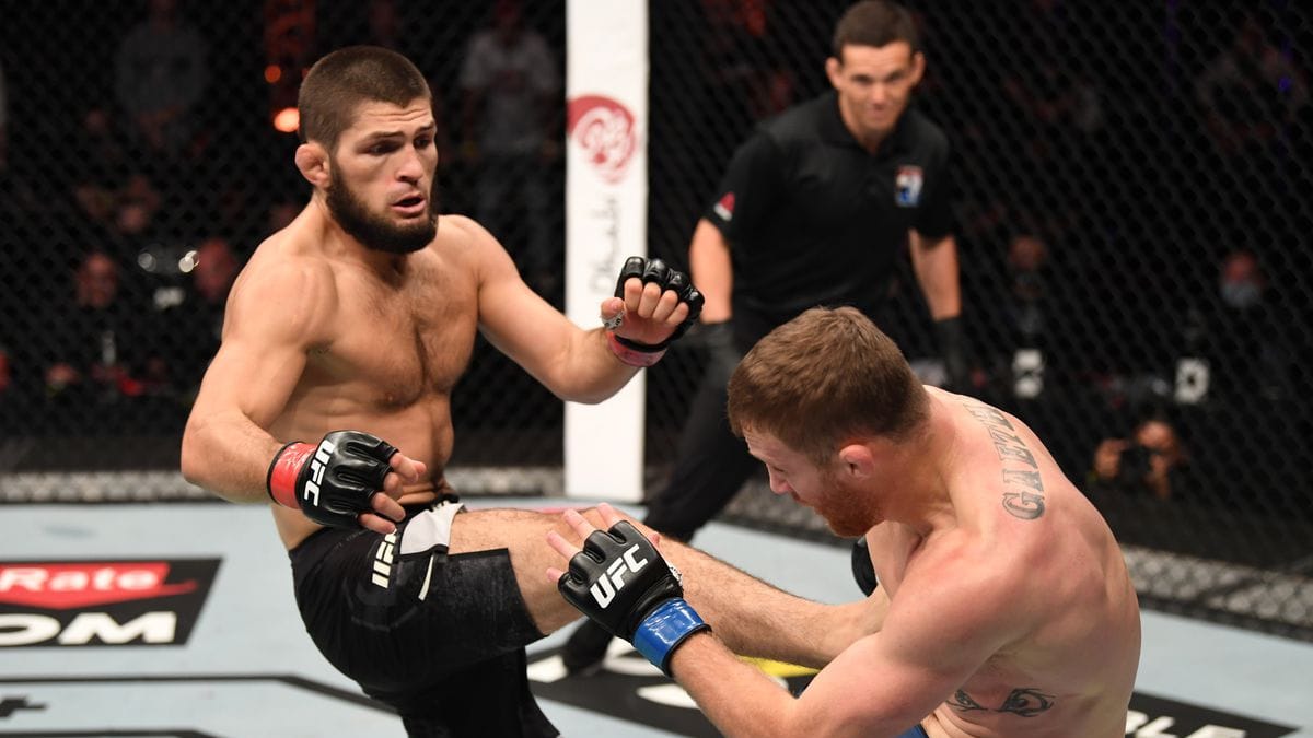 “He told me last night that he’s never been hit or kicked harder ever in a fight than by Gaethje,” Dana White reveals Gaethje hit Khabib the hardest