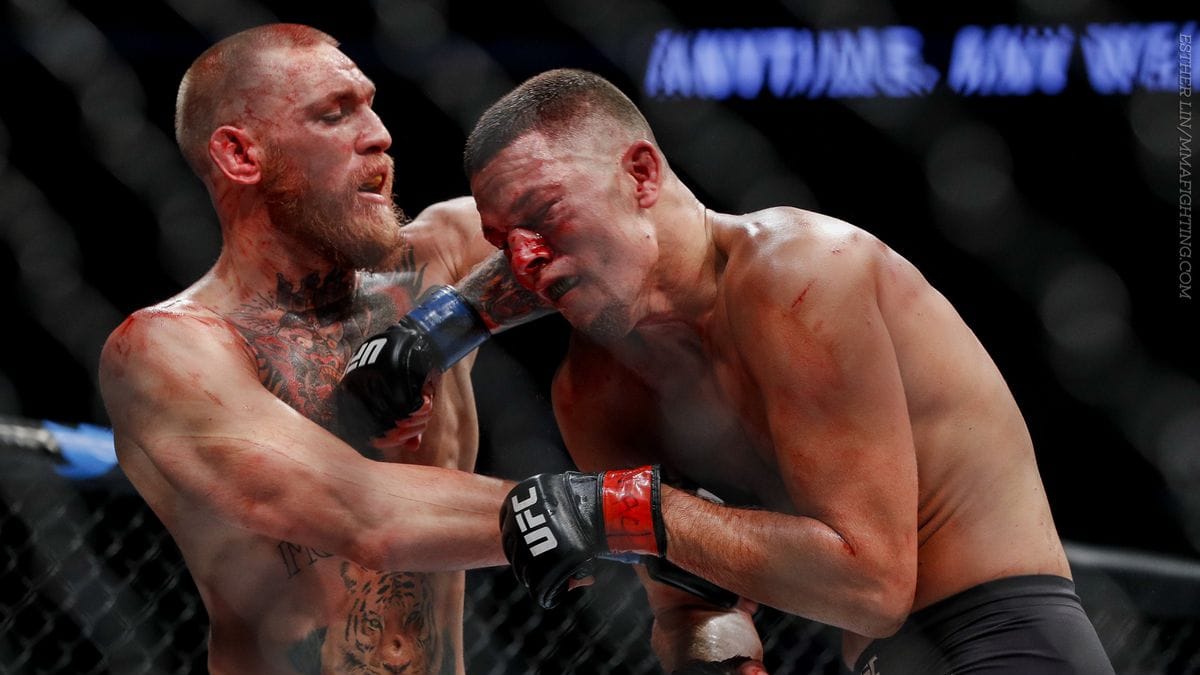 “I hear Dana talking about Nate Diaz coming back to Lightweight, I’d love to compete against Diaz” Conor McGregor shows interest in the trilogy