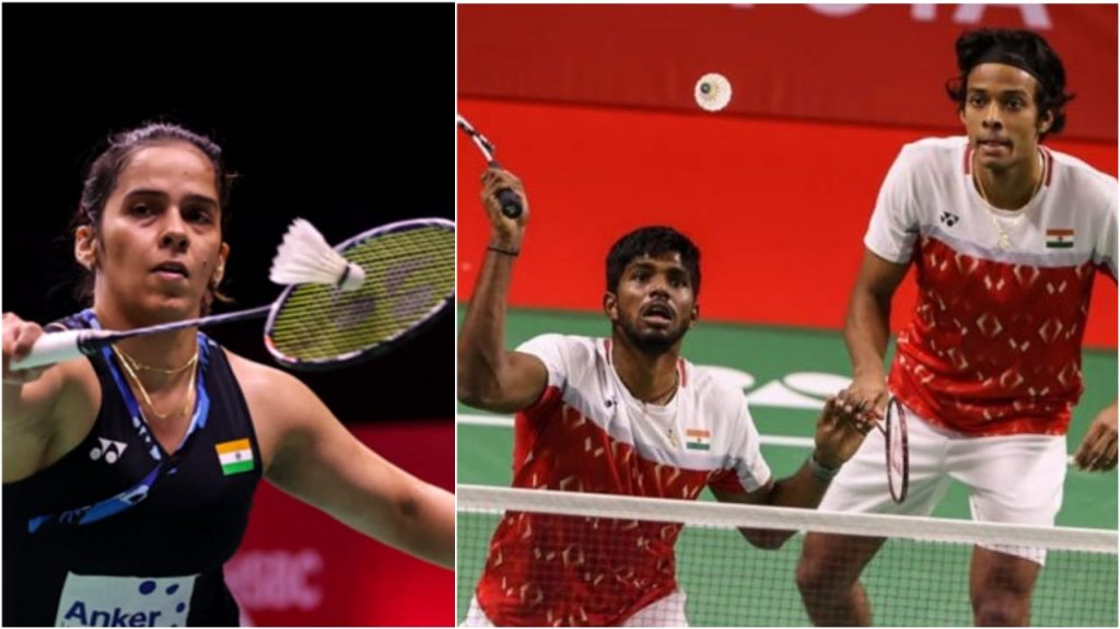 Saina Nehwal, Chirag Shetty-Satwiksairaj Rankireddy