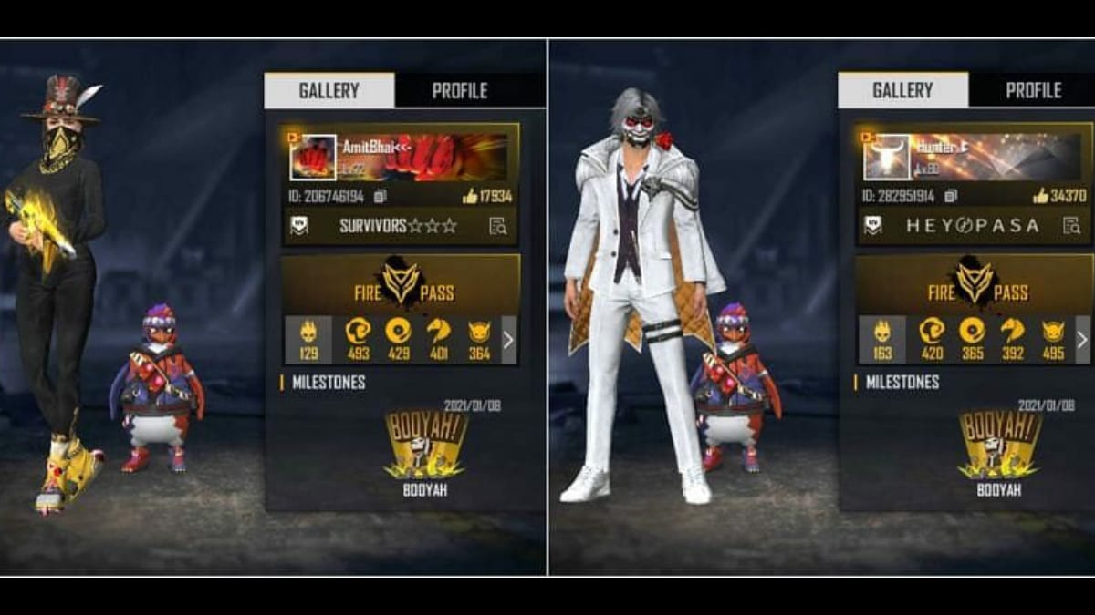 Desi Gamers VS Tonde Gamer in Free Fire: Who has better stats in the game?