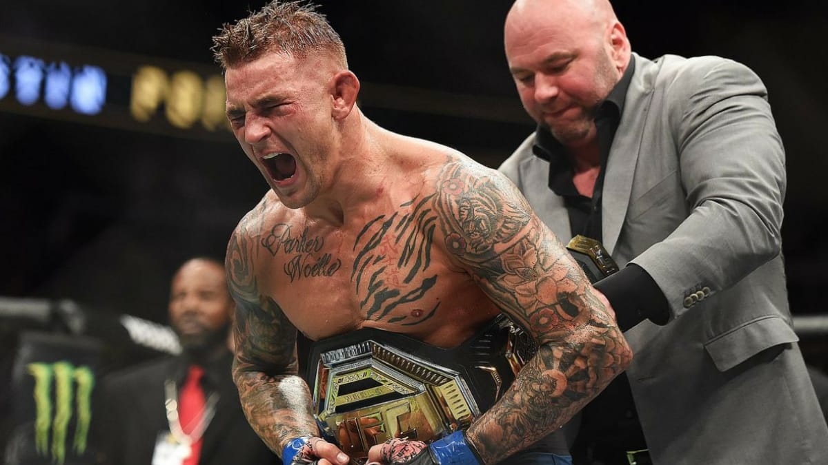 “I would love to check that box of being an undisputed world champion”- Dustin Poirier hell-bent on becoming the lightweight champion