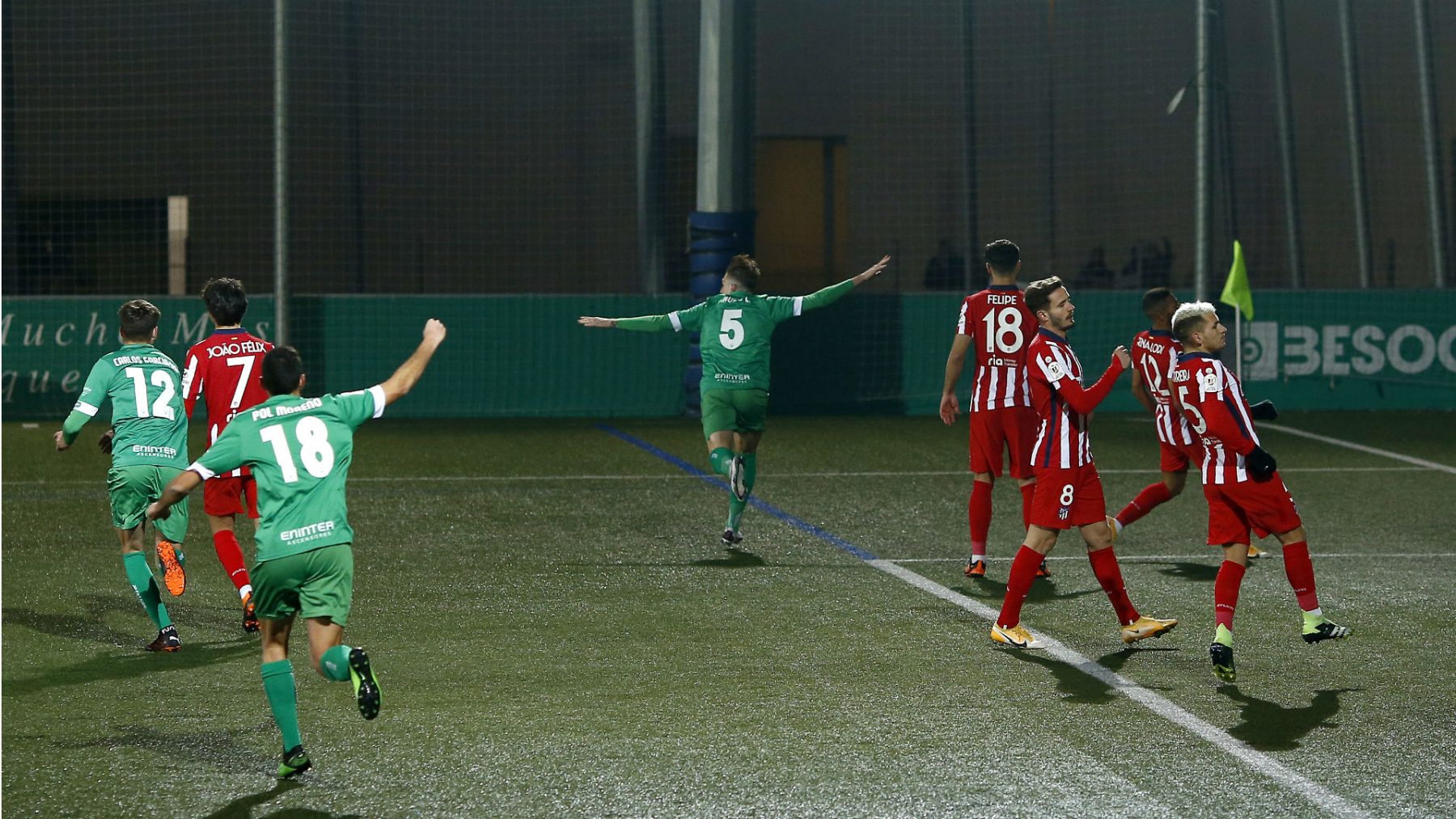 Atletico Madrid knocked out of Copa Del Rey by 3rd division team, Cornella