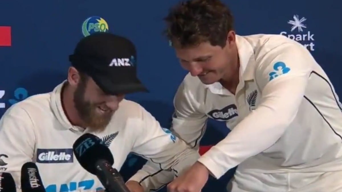 New Zealand vs Pakistan: WATCH – ‘Big fan’ BJ Watling crashes Kane Williamson’s press conference