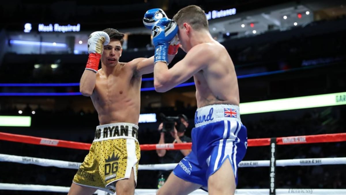 Ryan Garcia scripts a phenomenal comeback against Luke Campbell; calls out Gervonta Davis in the post-fight interview