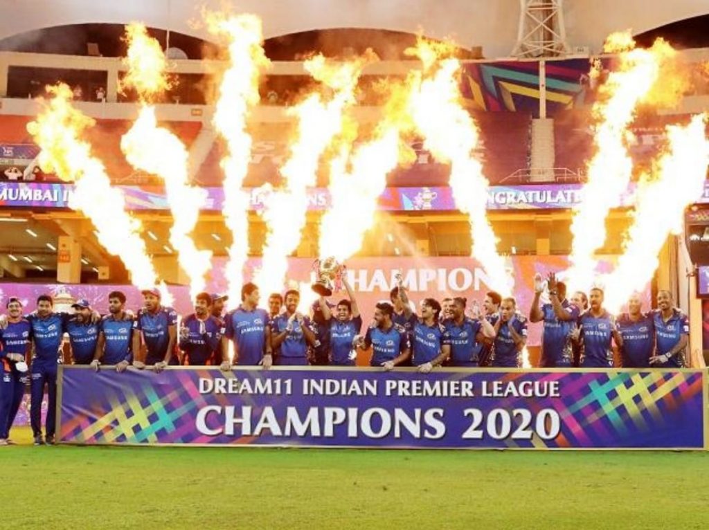 Mumbai Indians IPL 2020 Celebrations