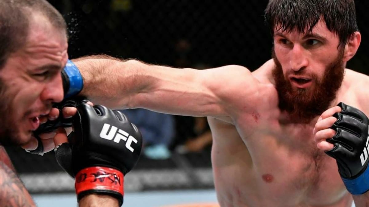 UFC Fight Night (Co-main event): Magomed Ankalaev def Nikita Krylov via UD