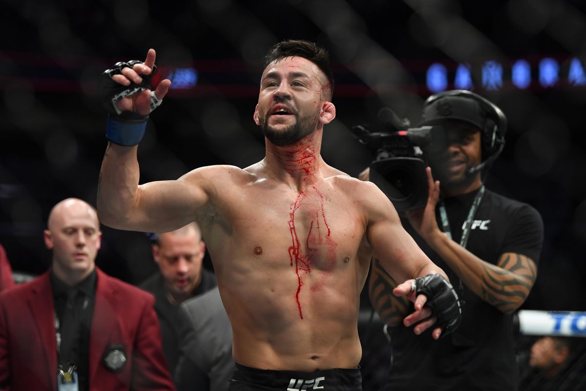 UFC Vegas 20: Pedro Munhoz def Jimmie Rivera via UD with brutal calf kicks