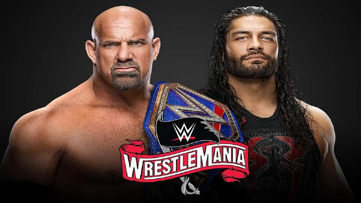 WWE accidentally advertises Roman Reigns – Goldberg match for Wrestlemania 37