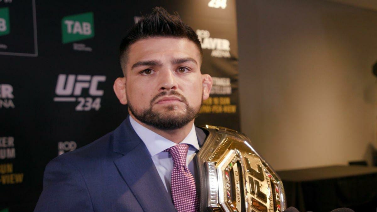 “I want to fight three times at least this year, hopefully, go 3-0 and keep moving up the rankings,” says Kelvin Gastelum