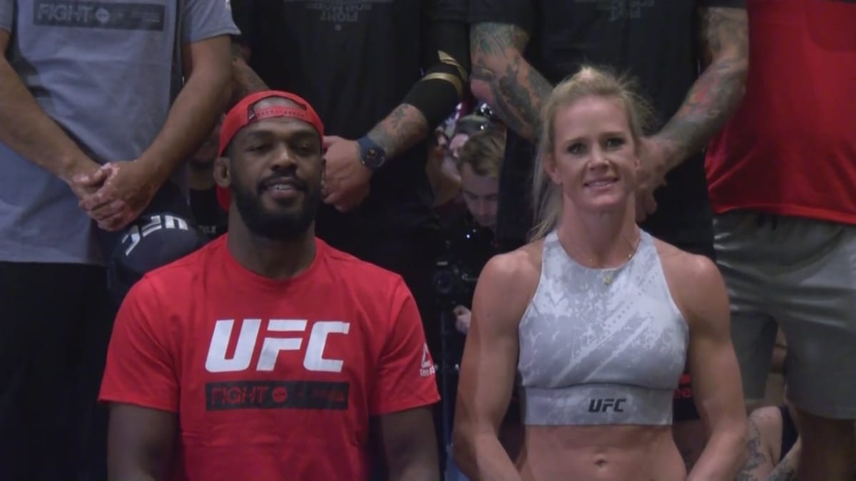 “I always have so much confidence in Jon because it’s almost like he doesn’t know how to lose,” says Holly Holm