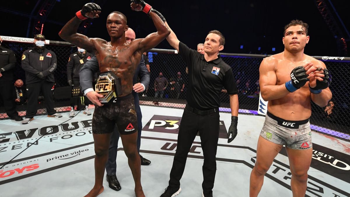 ‘That’s just funny’ – Israel Adesanya responds to Paulo Costa’s claims that he was hungover when he fought Izzy at UFC 253