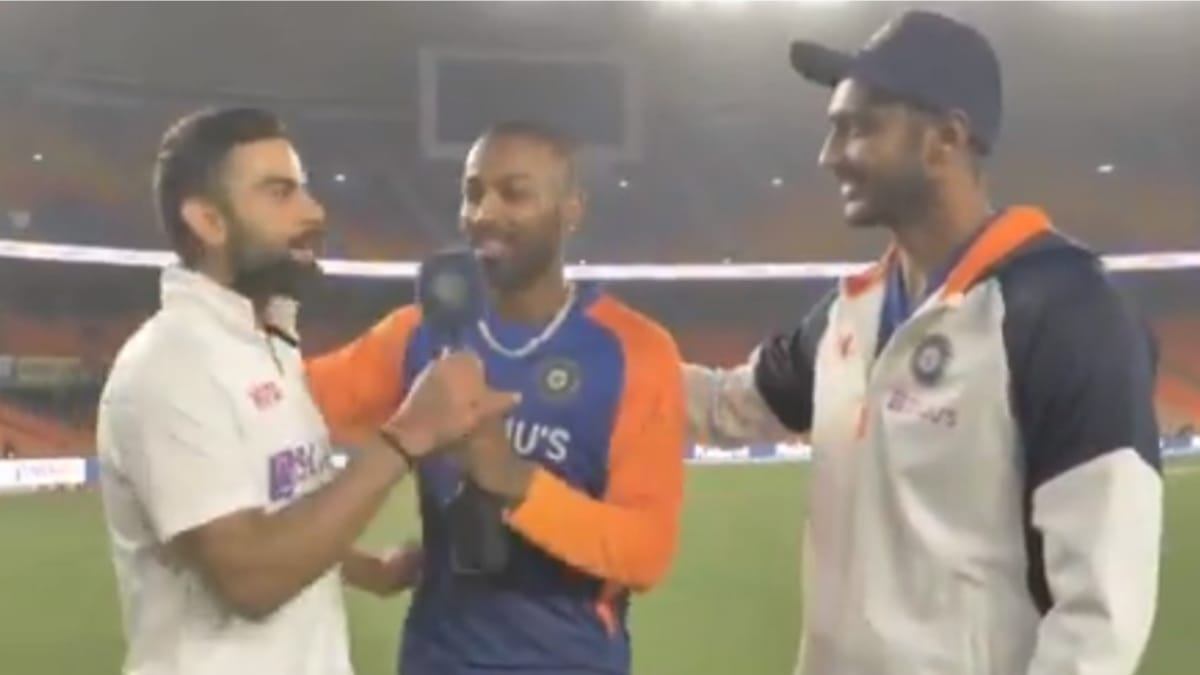 India vs England 2021: ‘Aye bapu thaari bowling kamaal chhe’- Virat Kohli hails Axar Patel in local Gujarati language