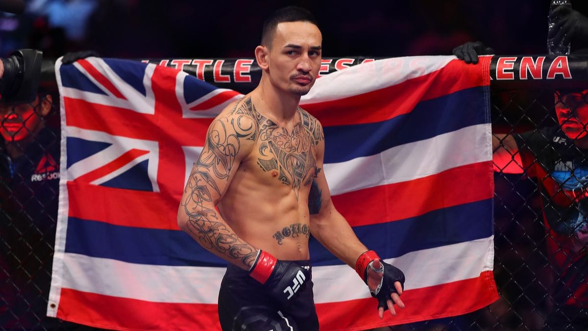 “I think I end my career at ’55 and fully commit at ’55, or maybe even I’ll fully commit at ’70,” claims Max Holloway