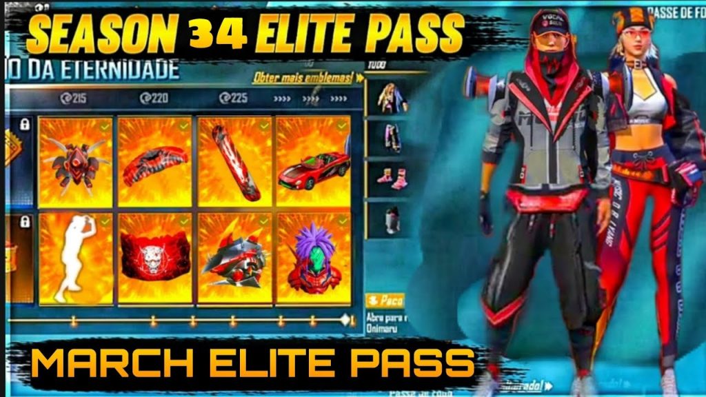 Free Fire Elite Pass Season 34 Release Date 